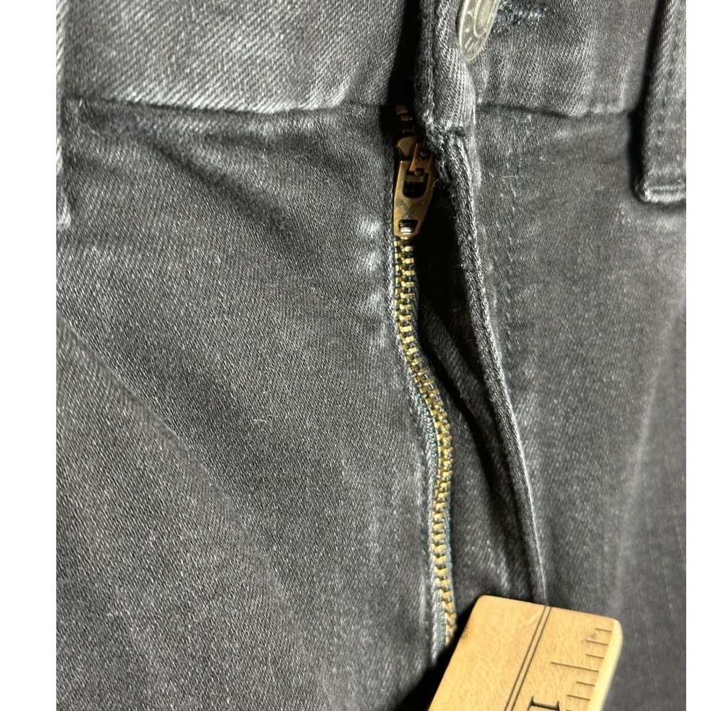 American Eagle Women's High Rise Jeans size 12 Black Denim - Picture 6 of 10